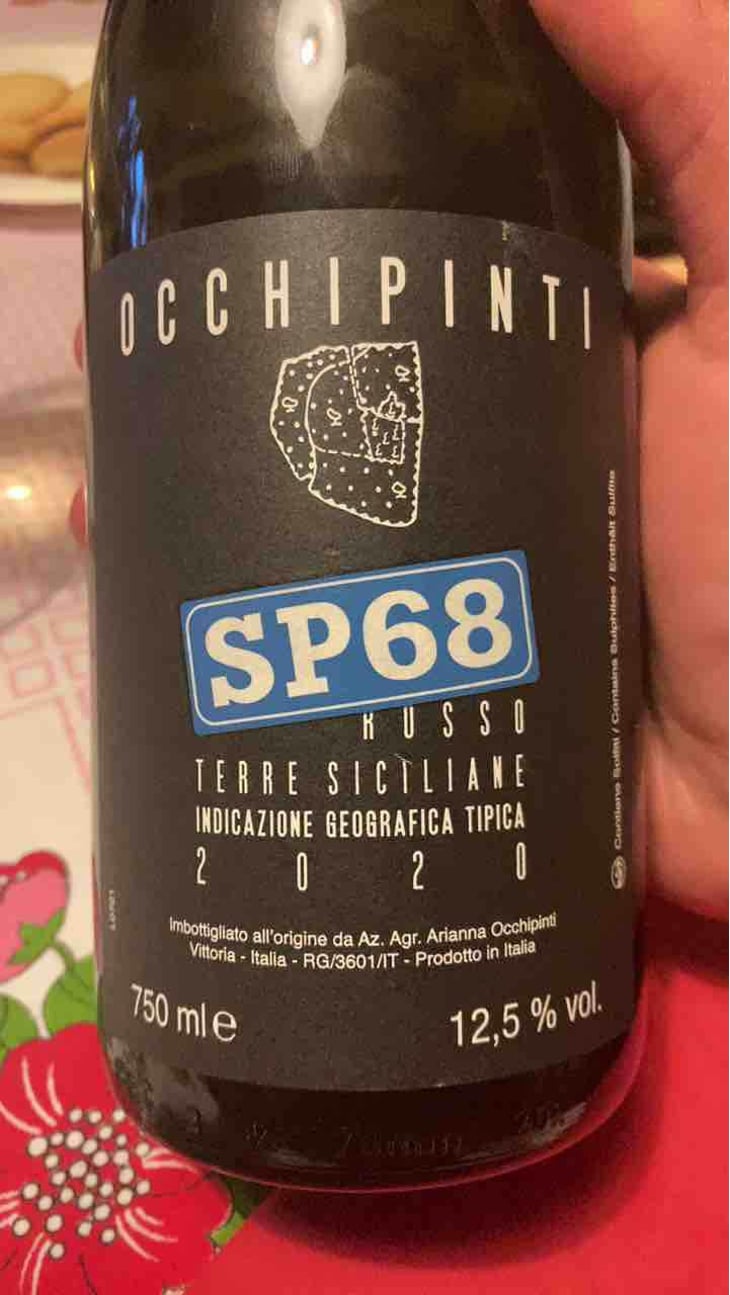 SP68 Rosso - Azienda Agricola Arianna Occhipinti - Arianna Occhipinti 