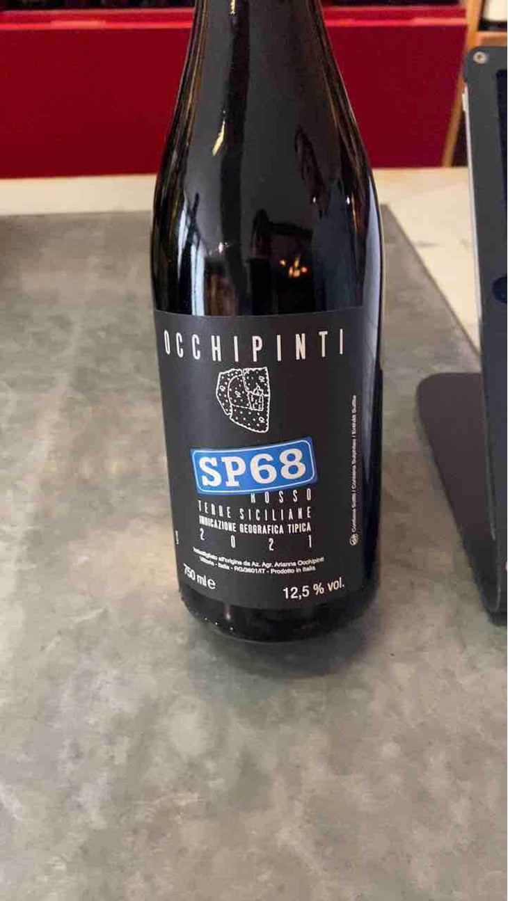 SP68 Rosso - Azienda Agricola Arianna Occhipinti - Arianna Occhipinti 