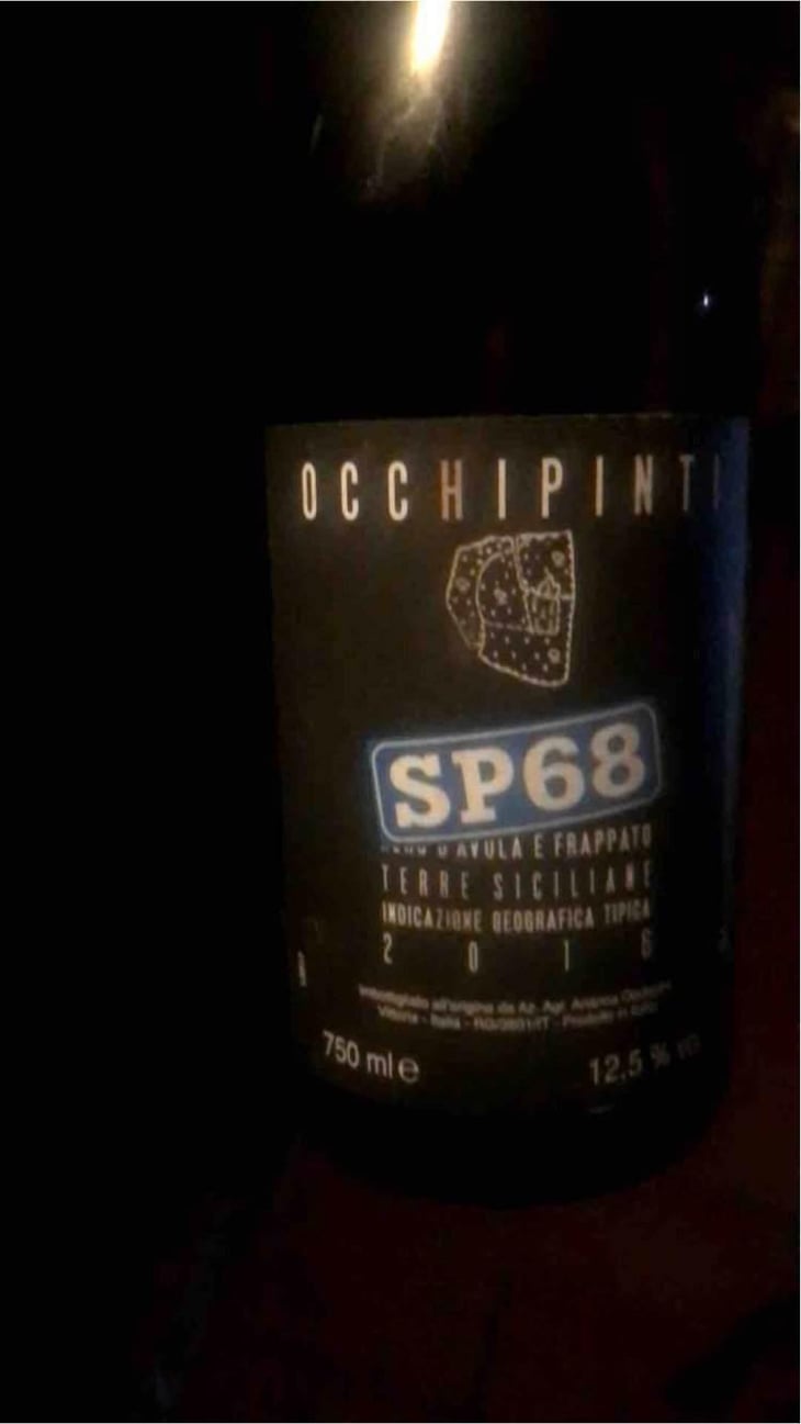 SP68 Rosso - Azienda Agricola Arianna Occhipinti - Arianna Occhipinti 