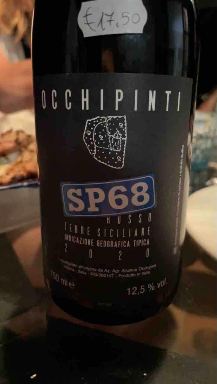 SP68 Rosso - Azienda Agricola Arianna Occhipinti - Arianna Occhipinti 