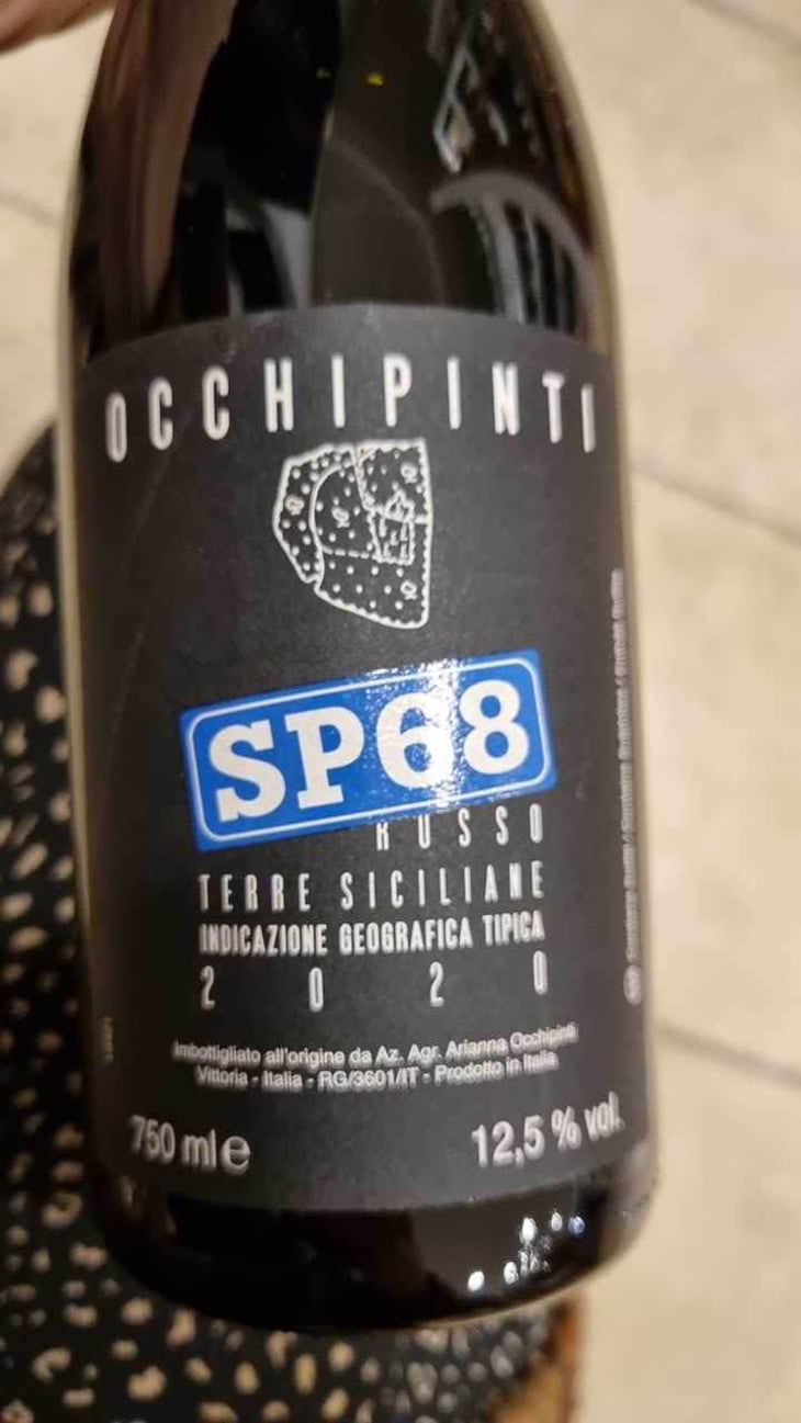 SP68 Rosso - Azienda Agricola Arianna Occhipinti - Arianna Occhipinti 