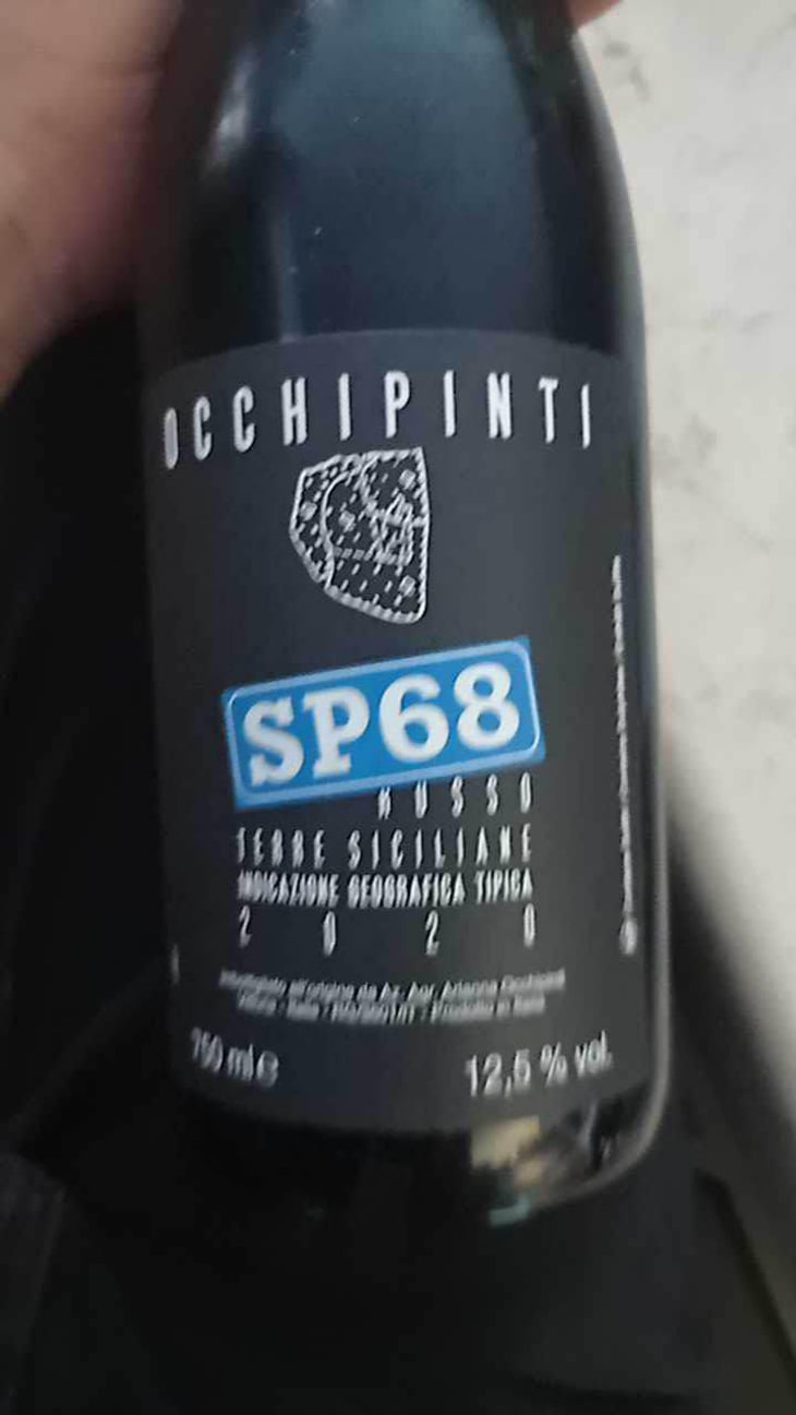 SP68 Rosso - Azienda Agricola Arianna Occhipinti - Arianna Occhipinti 