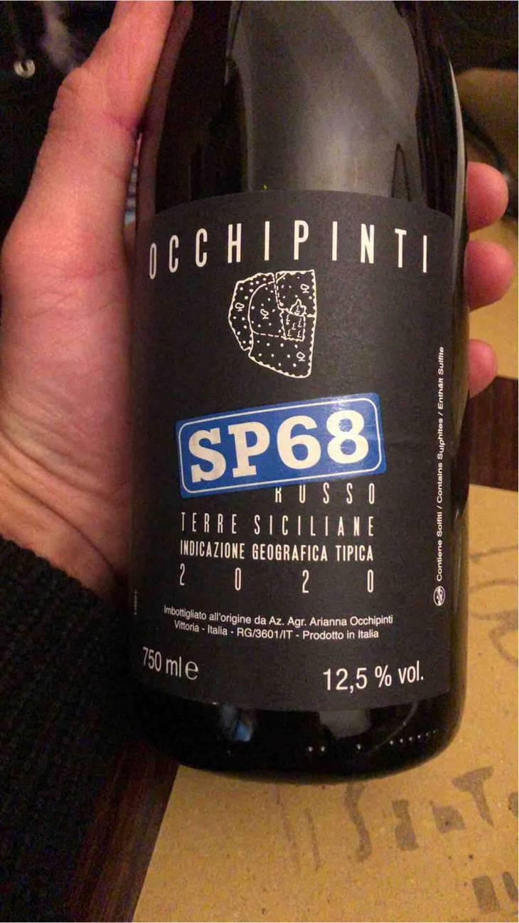 SP68 Rosso - Azienda Agricola Arianna Occhipinti - Arianna Occhipinti 