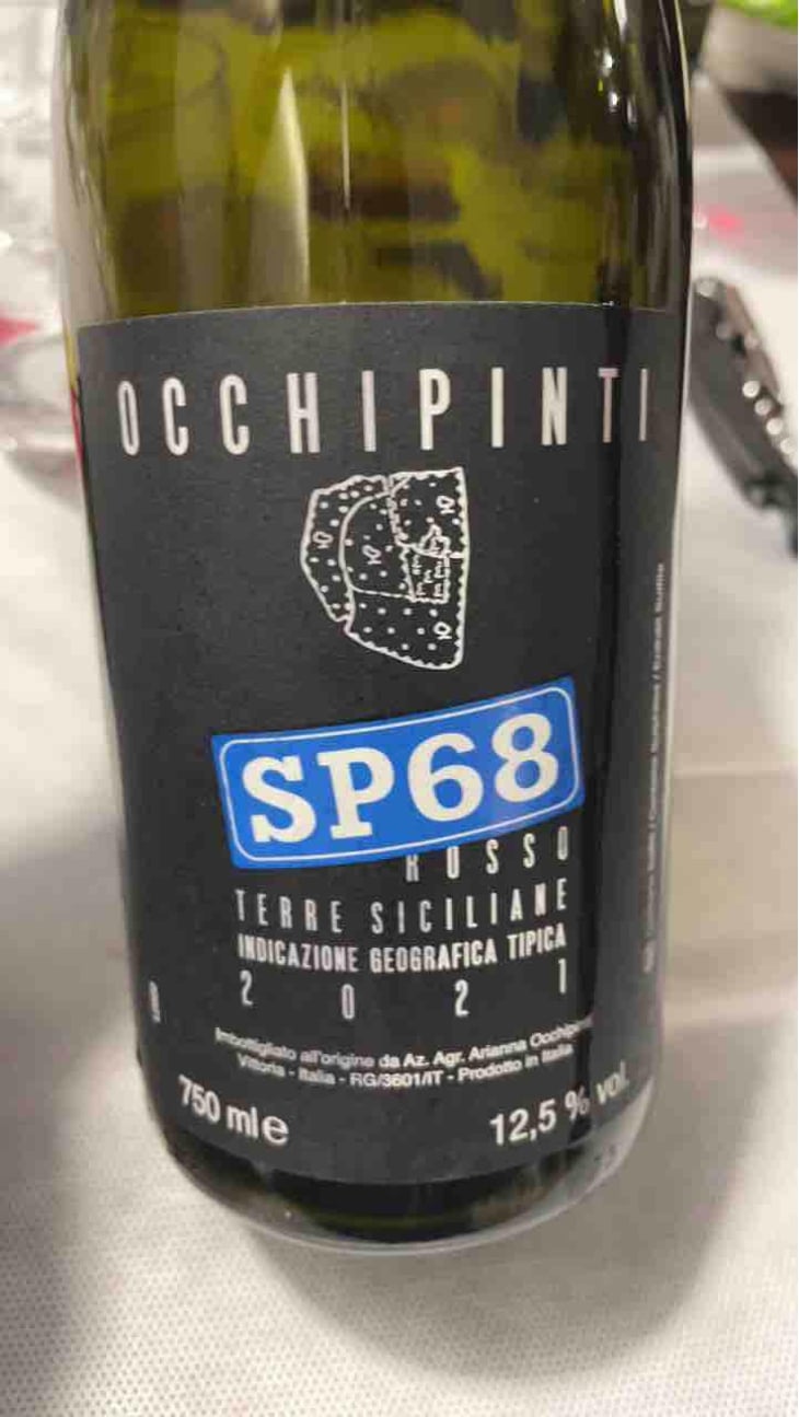 SP68 Rosso - Azienda Agricola Arianna Occhipinti - Arianna Occhipinti 