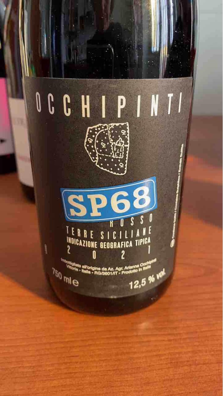 SP68 Rosso - Azienda Agricola Arianna Occhipinti - Arianna Occhipinti 