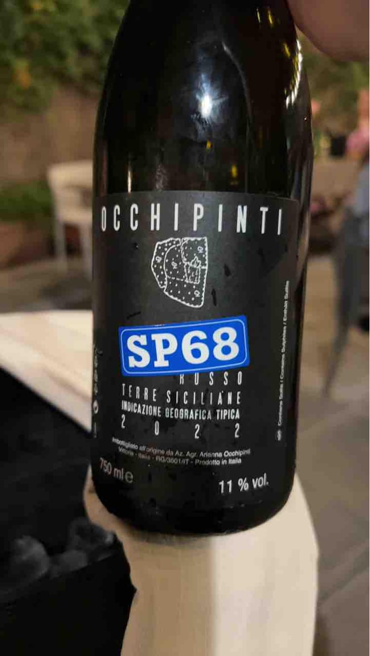 SP68 Rosso - Azienda Agricola Arianna Occhipinti - Arianna Occhipinti 