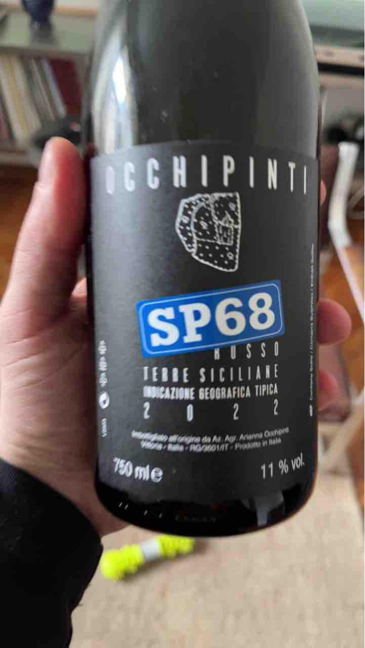 SP68 Rosso - Azienda Agricola Arianna Occhipinti - Arianna Occhipinti 