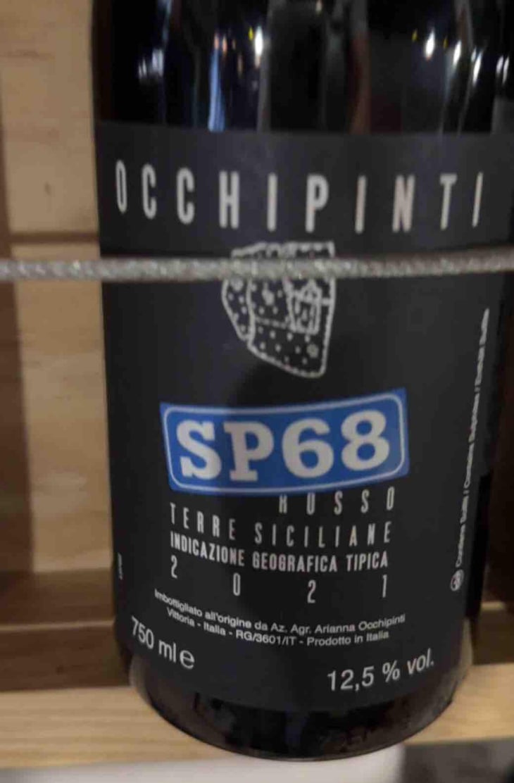 SP68 Rosso - Azienda Agricola Arianna Occhipinti - Arianna Occhipinti 