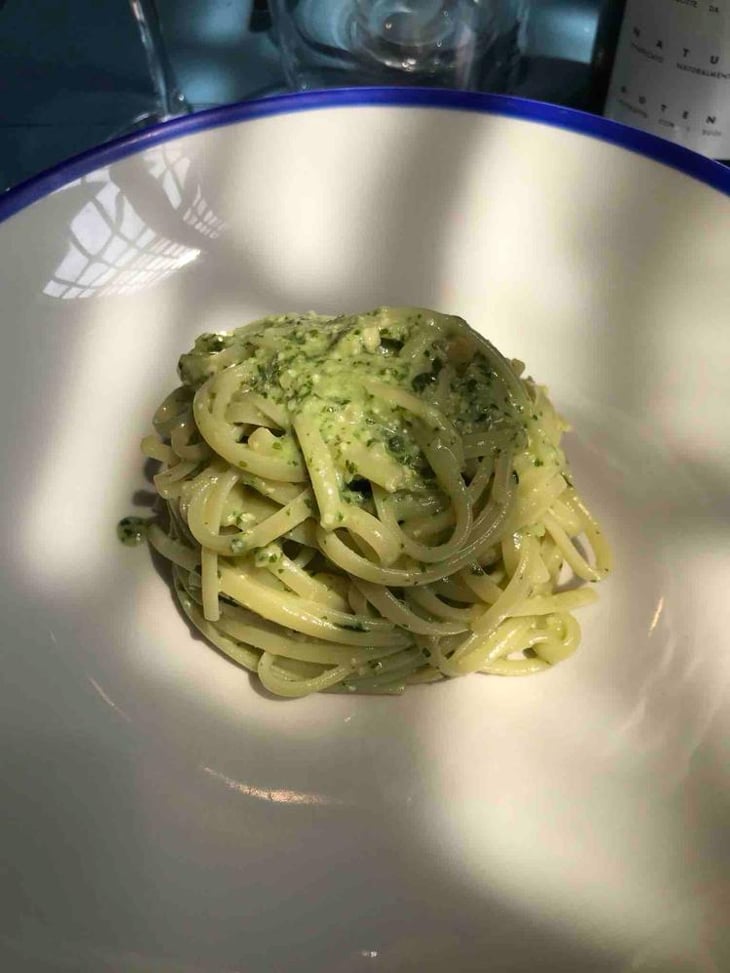 Spaghetti Al Pesto Con Basilico Di Prà - 5ecinque - 782871