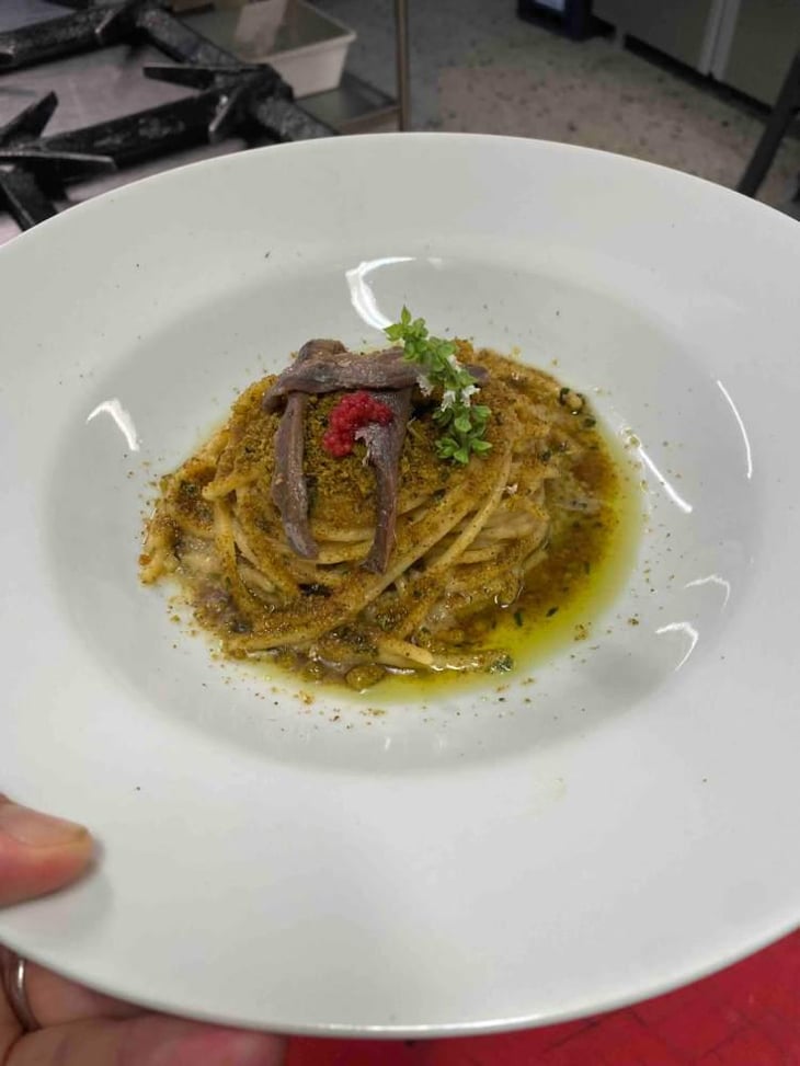 Spaghetti Burro Affumicato E Alici Del Cantabrico - Il Gelso Nero - 516585
