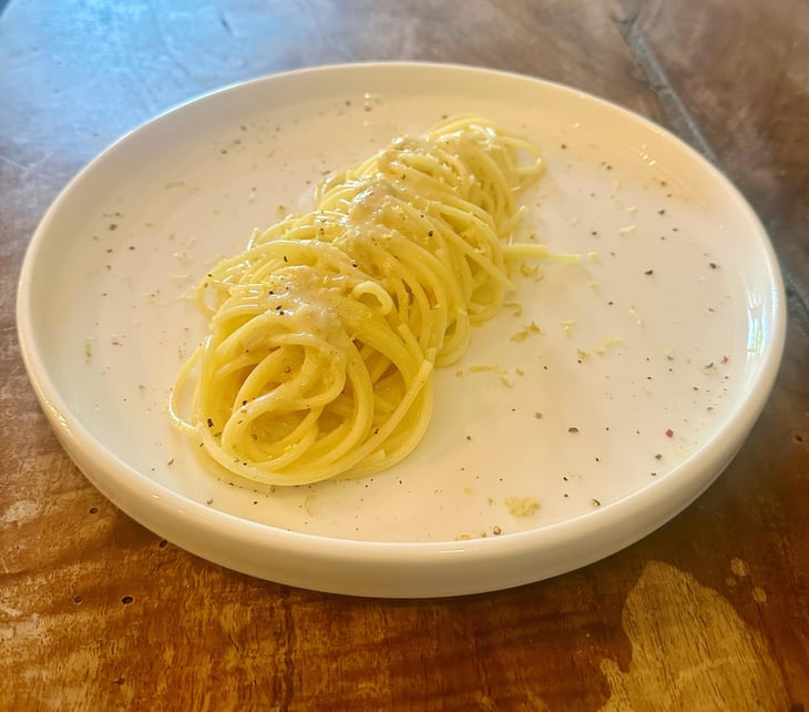 Spaghetti Rustichella D’Abruzzo All’Acqua Di Limone E Pecorino 💥 - Locanda Cansanese - 625173