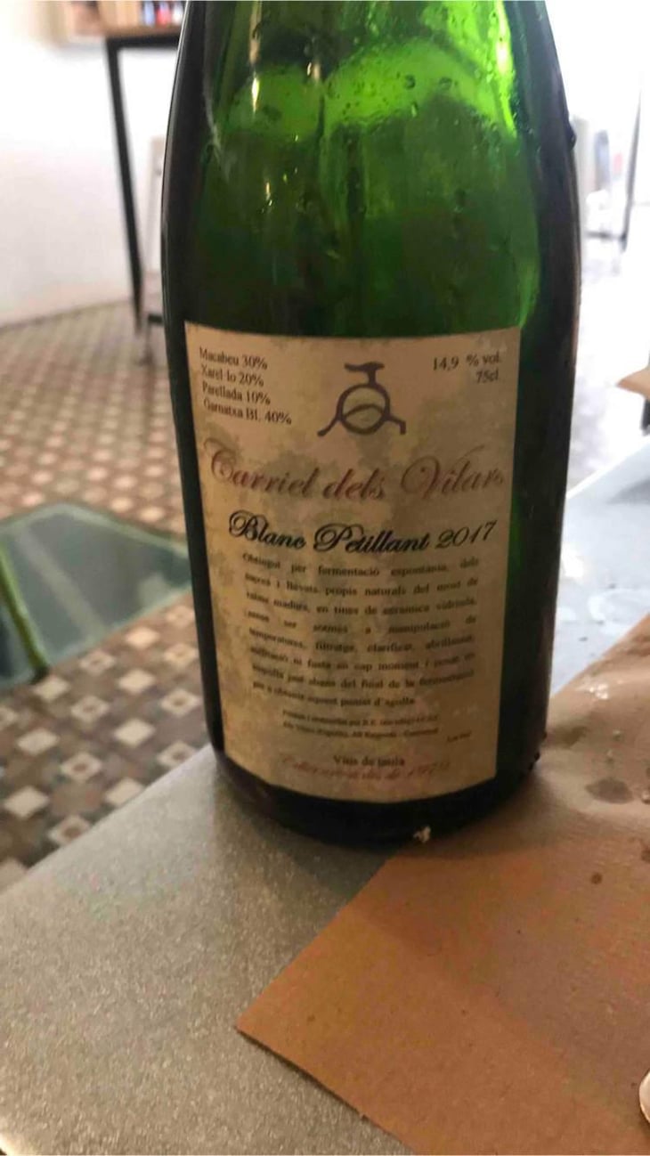 Blanc Petillant - El Carriel dels Vilars - Carles Alonso 