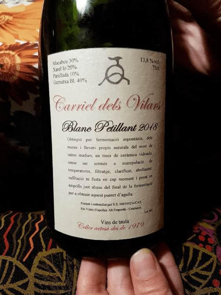 Blanc Petillant - El Carriel dels Vilars - Carles Alonso 