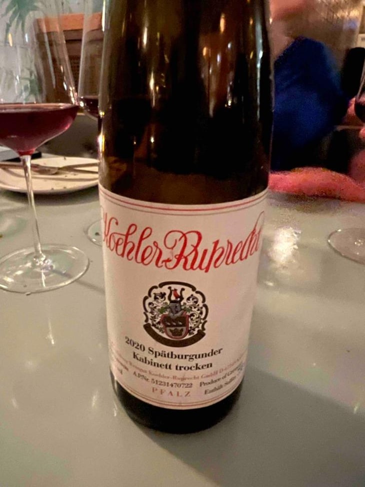 Spätburgunder Kabinett Trocken - Koehler-Ruprecht - Dominik Sona 