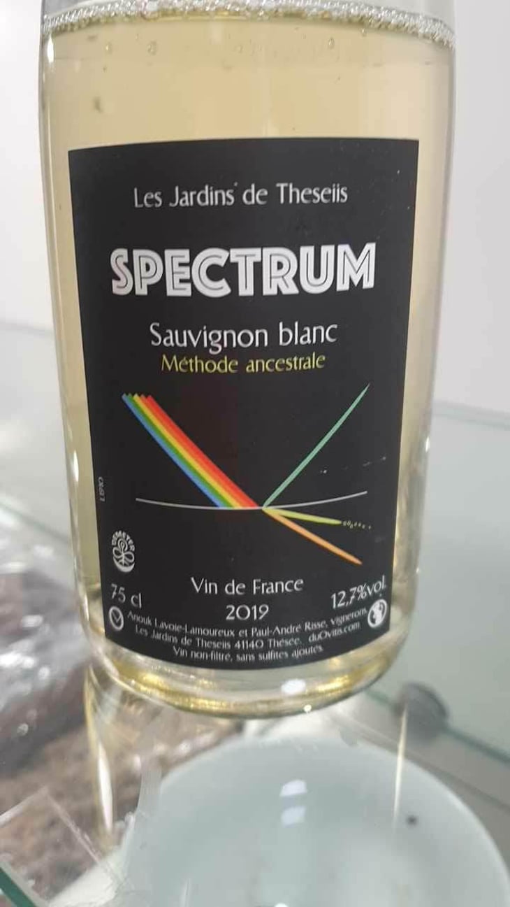 Spectrum Pineau D'Aunis - Les Jardins de Theseiis - Paul-André Risse & Anouk Lavoie-Lamoureux 