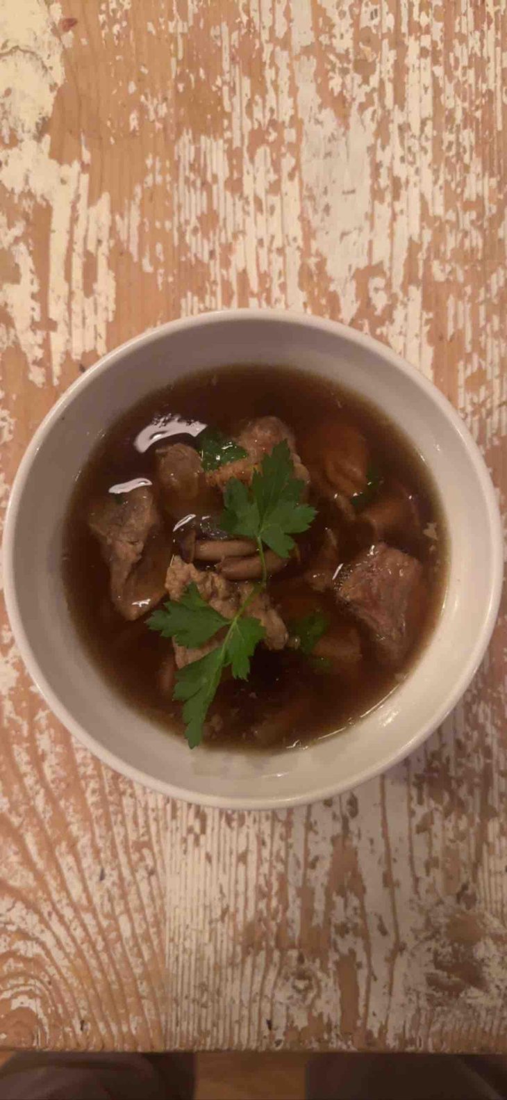 Spezzatino In Brodo Di Funghi - Ristorante La Barrique - 746046