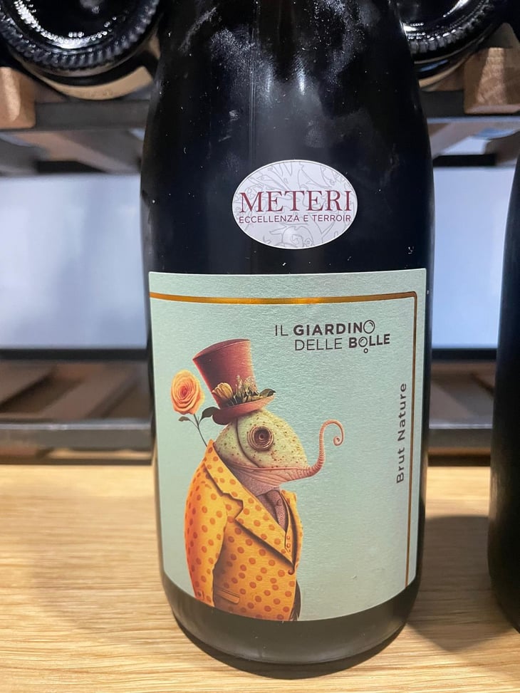 Spumante brut Nature - Il giardino delle Bolle - Il giardino delle Bolle 