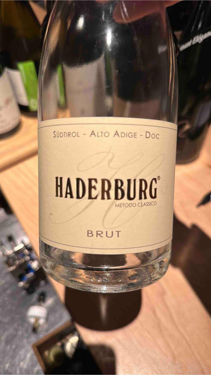 Spumante Metodo Classico Brut - Haderburg - Alois Ochsenreiter -2019