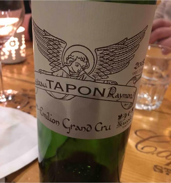 ST Émilien Grand Cru 2002 - Nicole Tapon - Nicole Tapon 