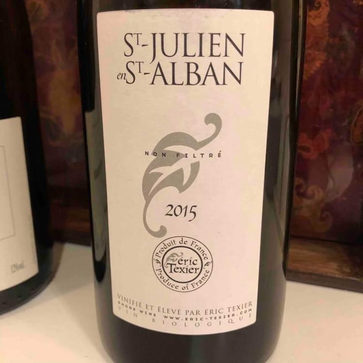 St Julien en St Alban - Domaine Eric Texier - Laurence et Eric Texier 