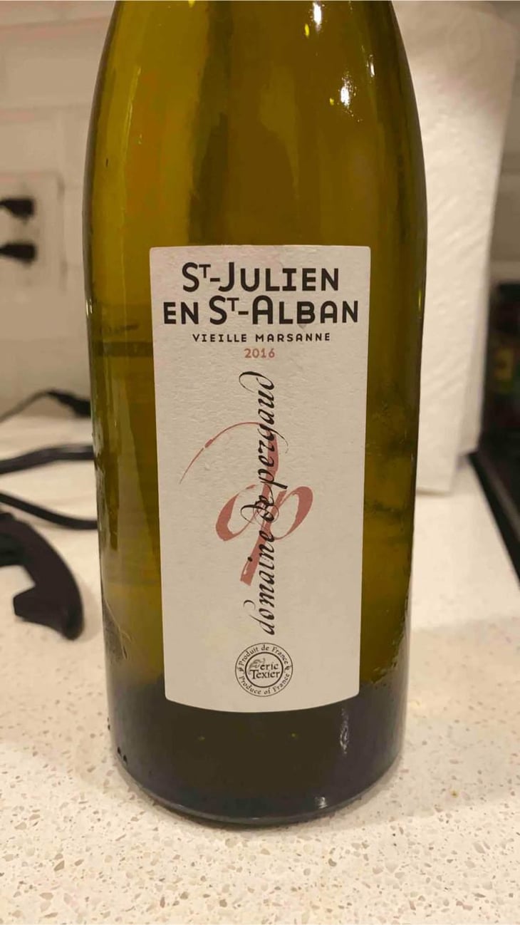 St-Julien en St-Alban Vieille Marsanne - Domaine Eric Texier - Laurence et Eric Texier 