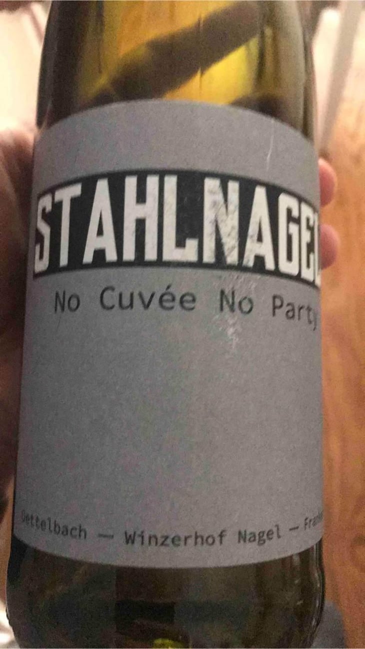 Stahlnagel No Cuvée No Party - Franken - Winzerhof Roland Nagel 