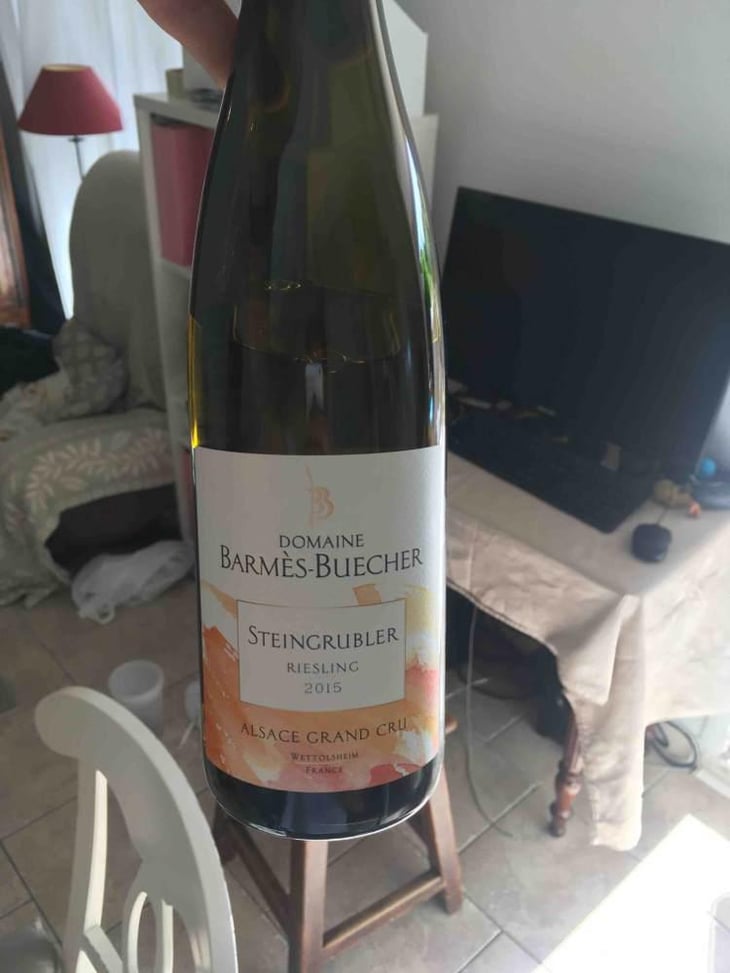 Steingrubler Riesling - Domaine Barmès-Buecher - Geneviève, Maxime & Sophie Barmès 
