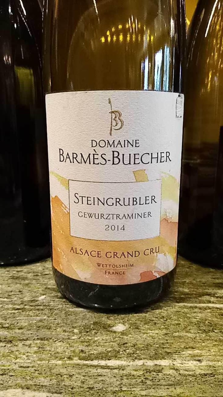 Steingrubler Riesling - Domaine Barmès-Buecher - Geneviève, Maxime & Sophie Barmès 