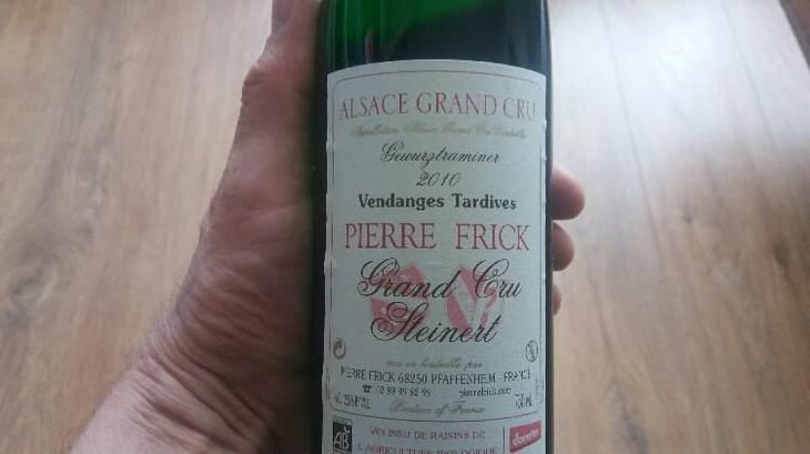 Steinert Riesling - Domaine Pierre Frick - Jean-Pierre, Chantal et Thomas Frick 