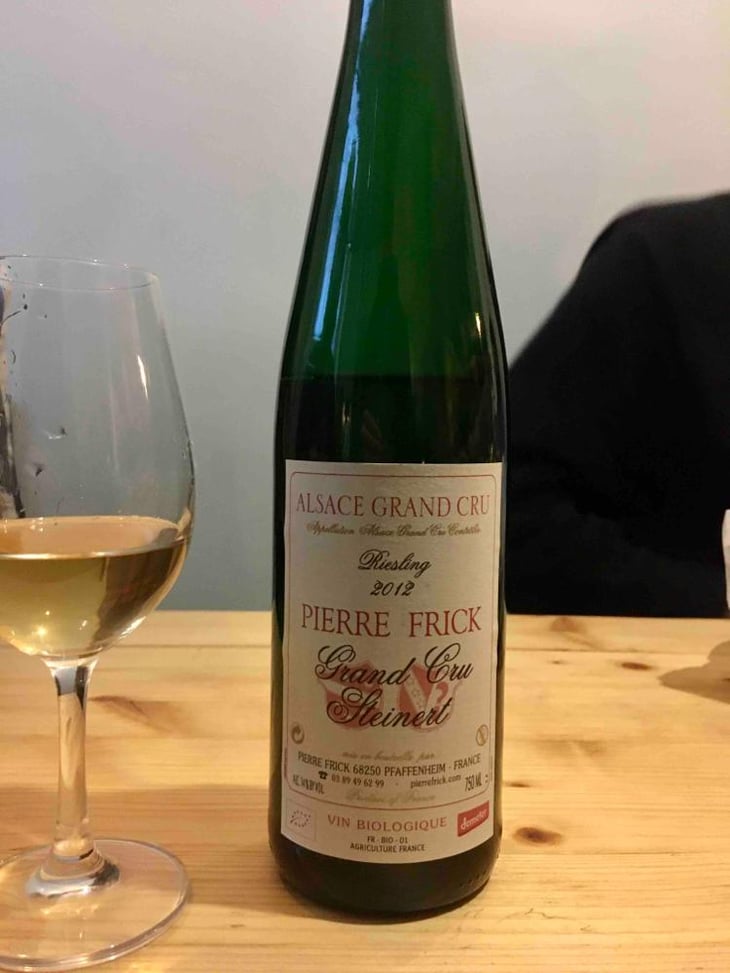 Steinert Riesling - Domaine Pierre Frick - Jean-Pierre, Chantal et Thomas Frick 