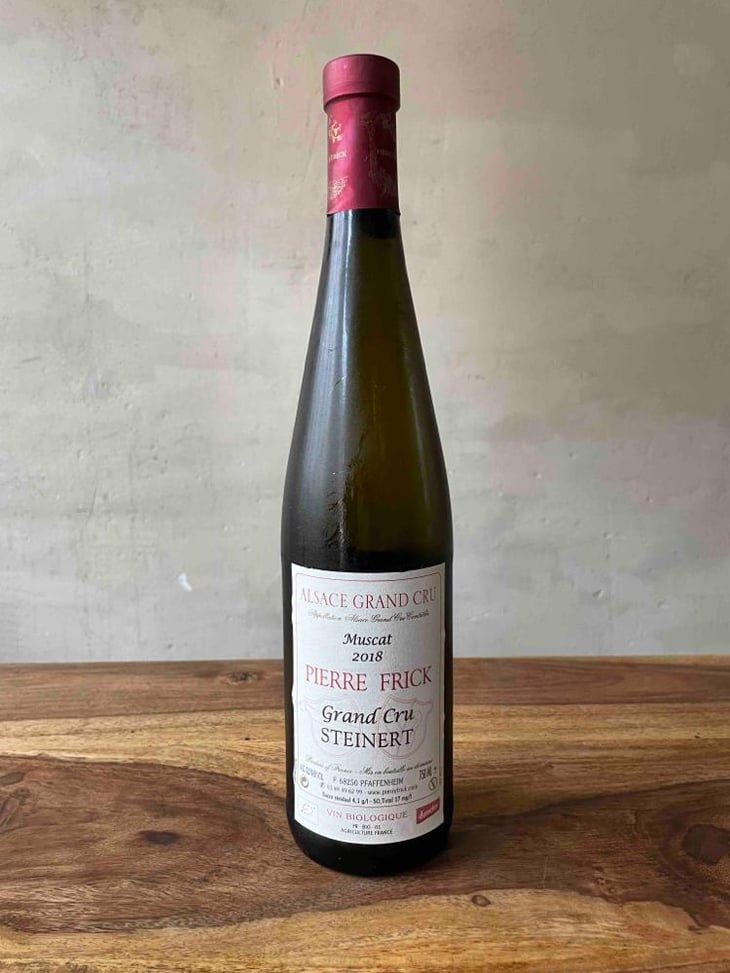 Steinert Muscat - Domaine Pierre Frick - Jean-Pierre, Chantal et Thomas Frick -2017