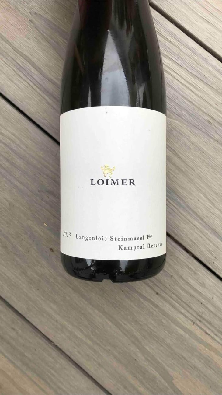 Steinmassl 1er - Weingut Fred Loimer - Fred Loimer 