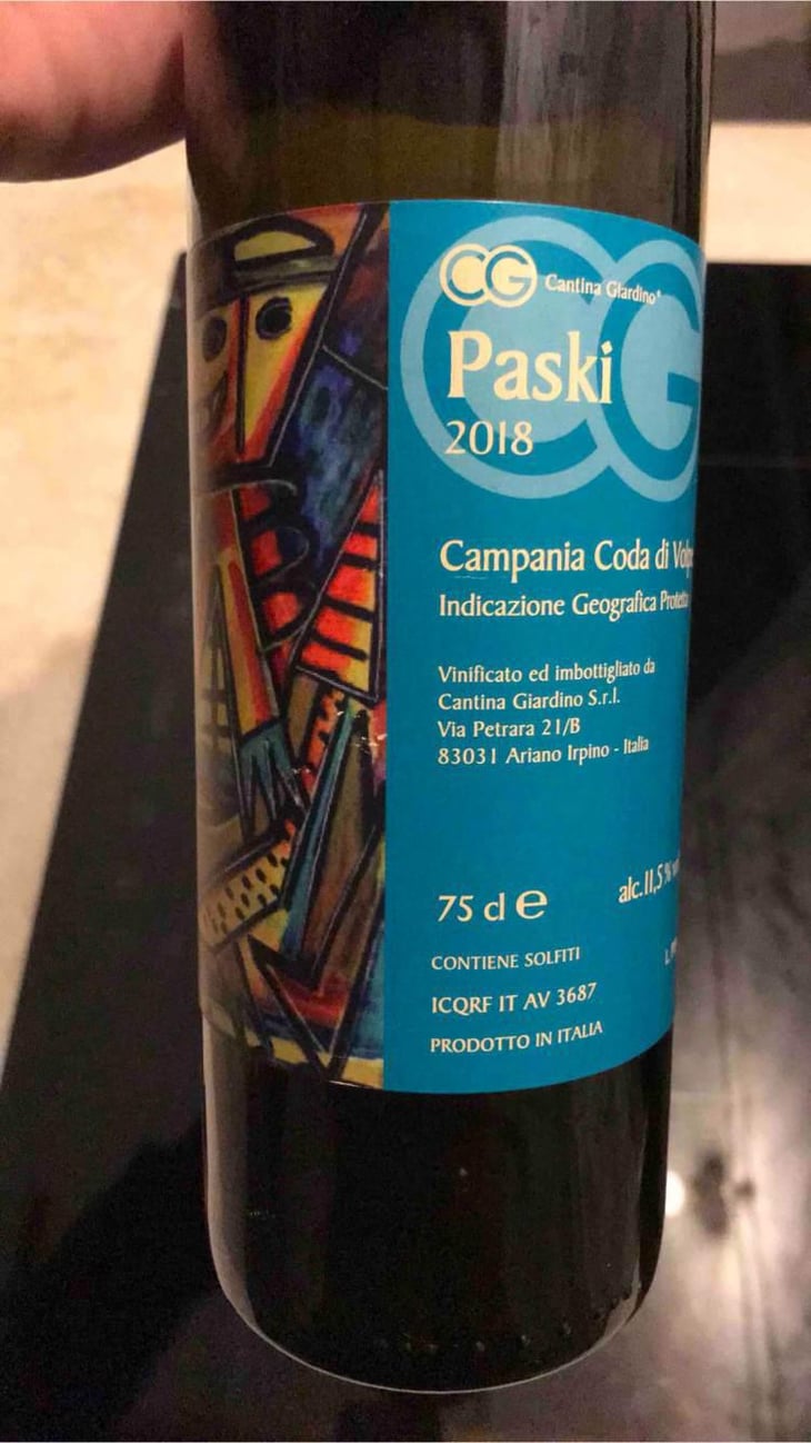 Paski - Cantina Giardino - Antonio Di Gruttola & Daniela De Gruttola 