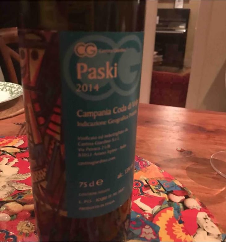 Paski - Cantina Giardino - Antonio Di Gruttola & Daniela De Gruttola 