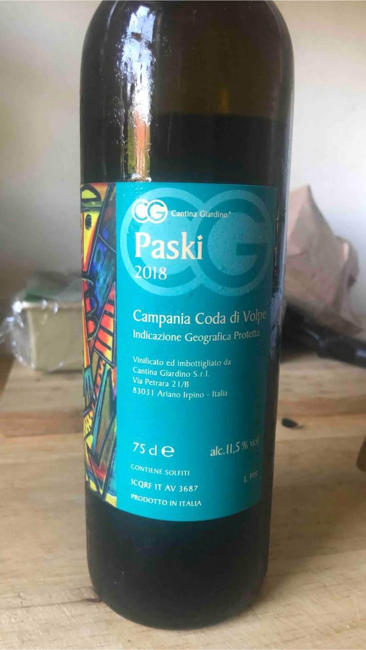 Paski - Cantina Giardino - Antonio Di Gruttola & Daniela De Gruttola 