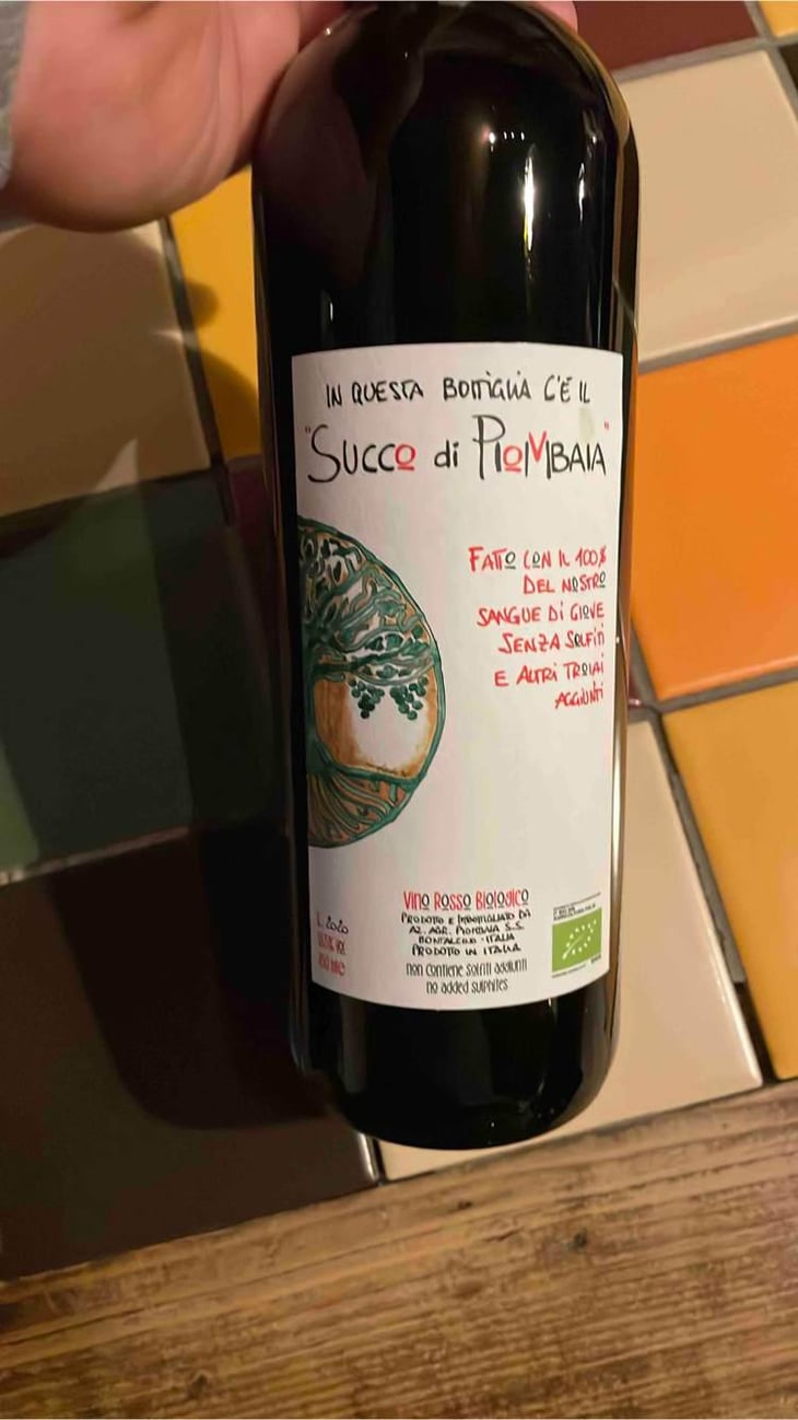 Succo di Piombaia - Agricola Piombaia - Famiglia Cantini -2021