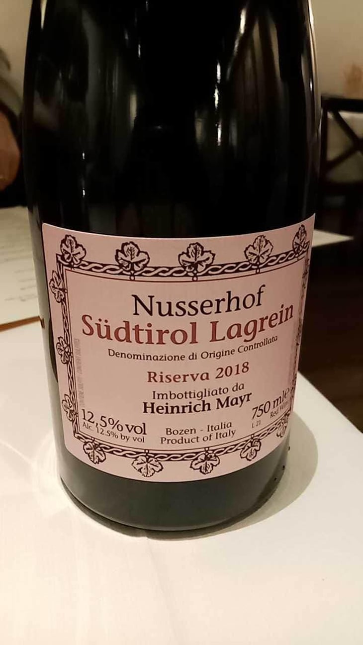 Südtirol Lagrein Riserva - Weingut Nusserhof - Heinrich Mayr 