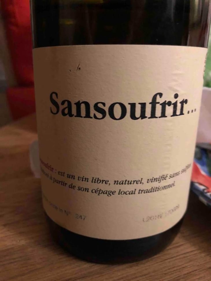 Sansoufrir - Claude Quenard et Fils - Claude Quenard & Fils 