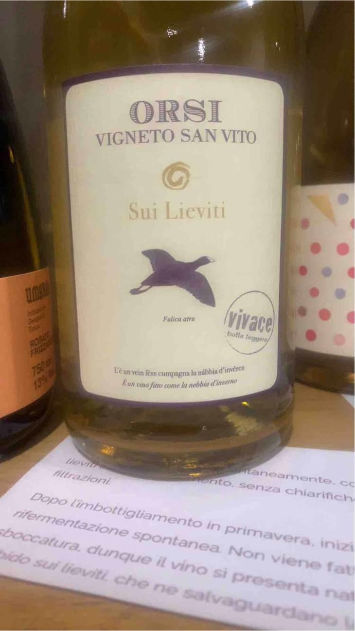 Sui Lieviti - Orsi Vigneto San Vito - Federico Orsi 