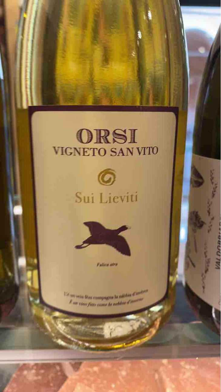 Sui Lieviti - Orsi Vigneto San Vito - Federico Orsi 