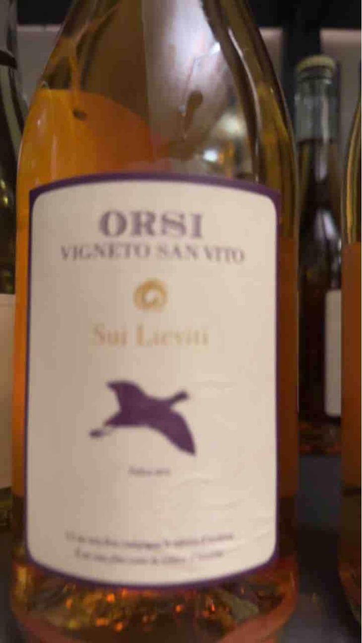 Sui Lieviti - Orsi Vigneto San Vito - Federico Orsi 