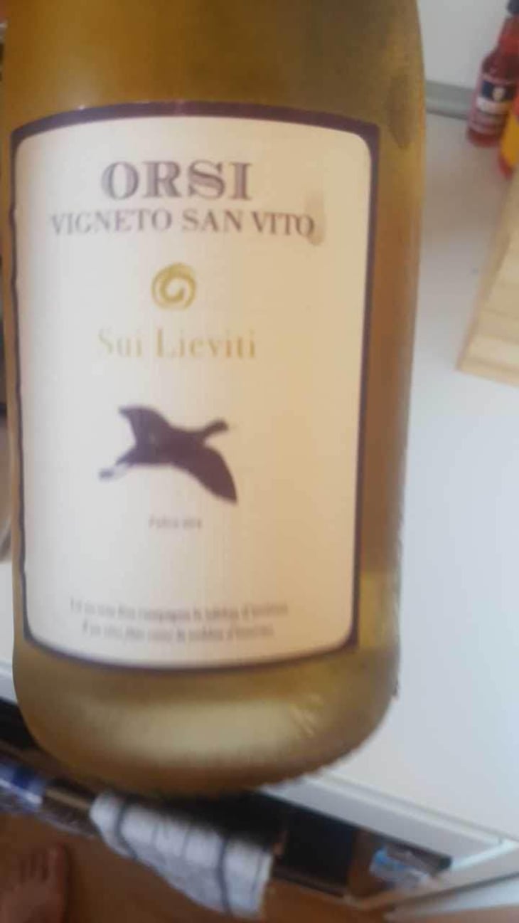 Sui Lieviti - Orsi Vigneto San Vito - Federico Orsi 