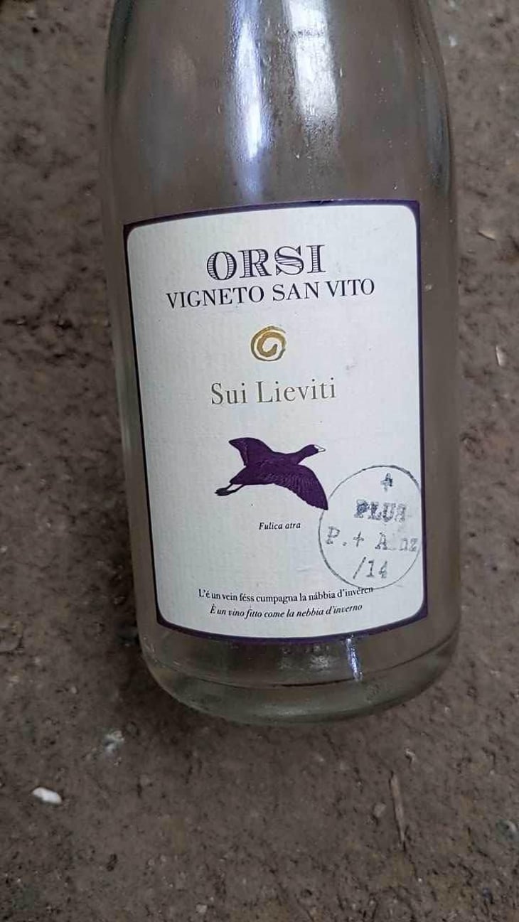 Sui Lieviti - Orsi Vigneto San Vito - Federico Orsi 