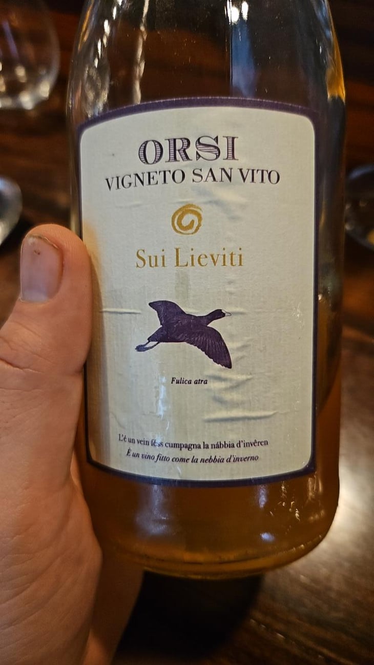 Sui Lieviti Vivace - Orsi Vigneto San Vito - Federico Orsi 
