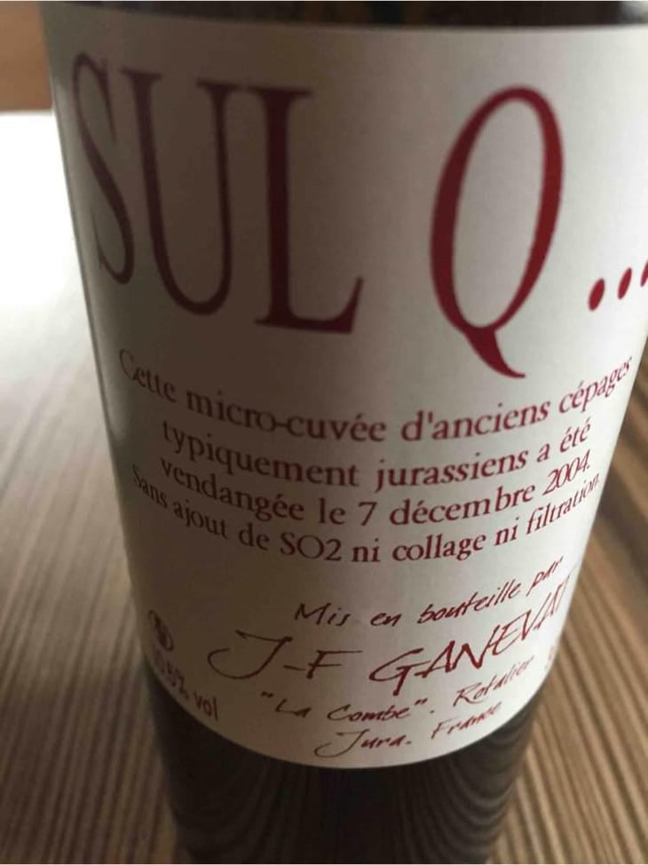 Sul Q - Domaine Ganevat - Anne & Jean-François Ganevat 