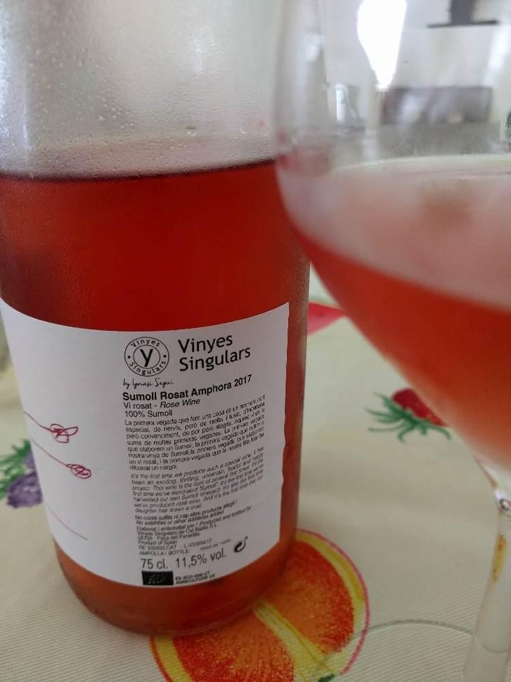 Sumoll Rosat Ámfora - Vinyes Singulars - Ignasi Segui 