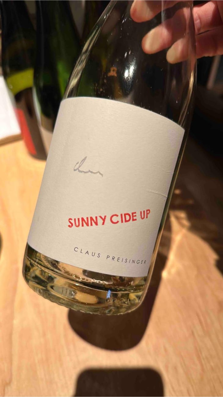 Sunny Cide Up - Weingut Claus Preisinger - Claus Preisinger 