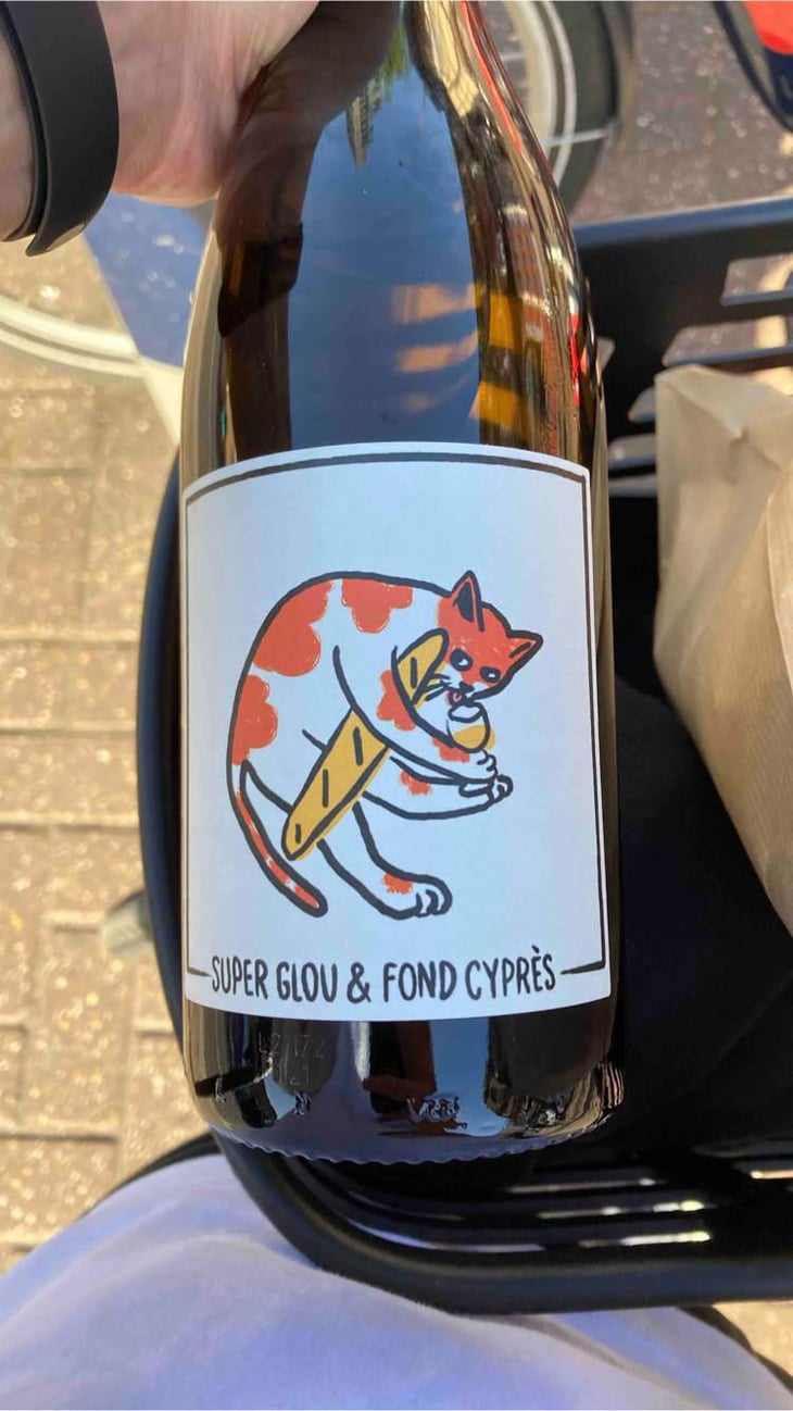 Super Glou x Fond Cyprès Blanc - Fond Cyprès - Rodolphe Gianesini & Laetitia Ourliac -2020