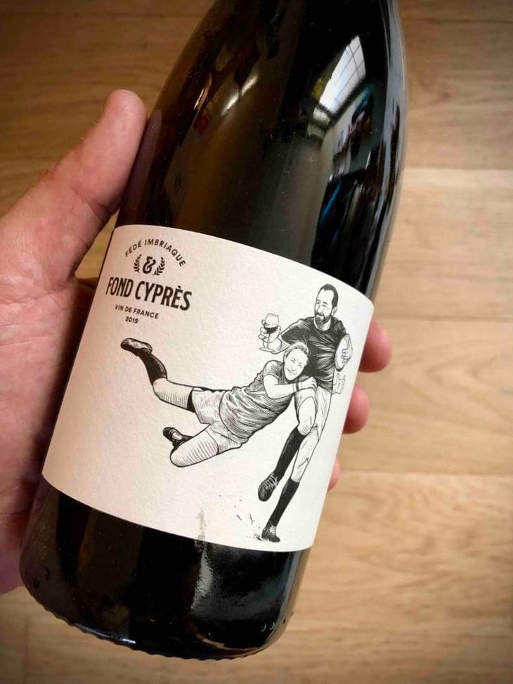 Super Glou x Fond Cyprès Rouge - Fond Cyprès - Rodolphe Gianesini & Laetitia Ourliac -2019