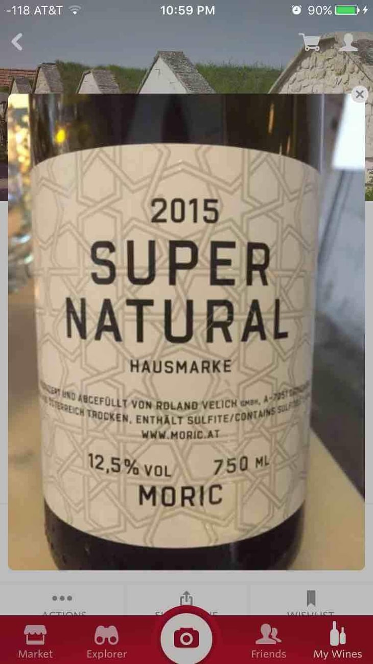 Supernatural - Weingut Moric - Roland Velich 